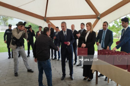 Növbəti köç karvanı Xocalı şəhərinə çatıb, açarlar təqdim edilib- FOTO  - YENİLƏNİB  - VİDEO 