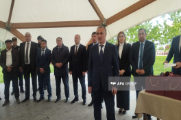 Növbəti köç karvanı Xocalı şəhərinə çatıb, açarlar təqdim edilib- FOTO  - YENİLƏNİB  - VİDEO 