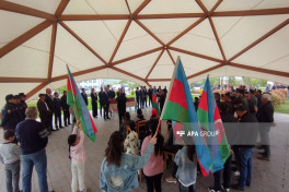 Növbəti köç karvanı Xocalı şəhərinə çatıb, açarlar təqdim edilib- FOTO  - YENİLƏNİB  - VİDEO 