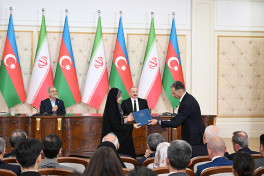 Azərbaycan və İran arasında imzalanmış sənədlərin mübadiləsi olub