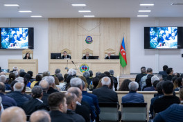 Məhkəmədə Şuşa rayonunun Ermənistan Silahlı Qüvvələri tərəfindən işğalı barədə videomateriallar nümayiş etdirilib