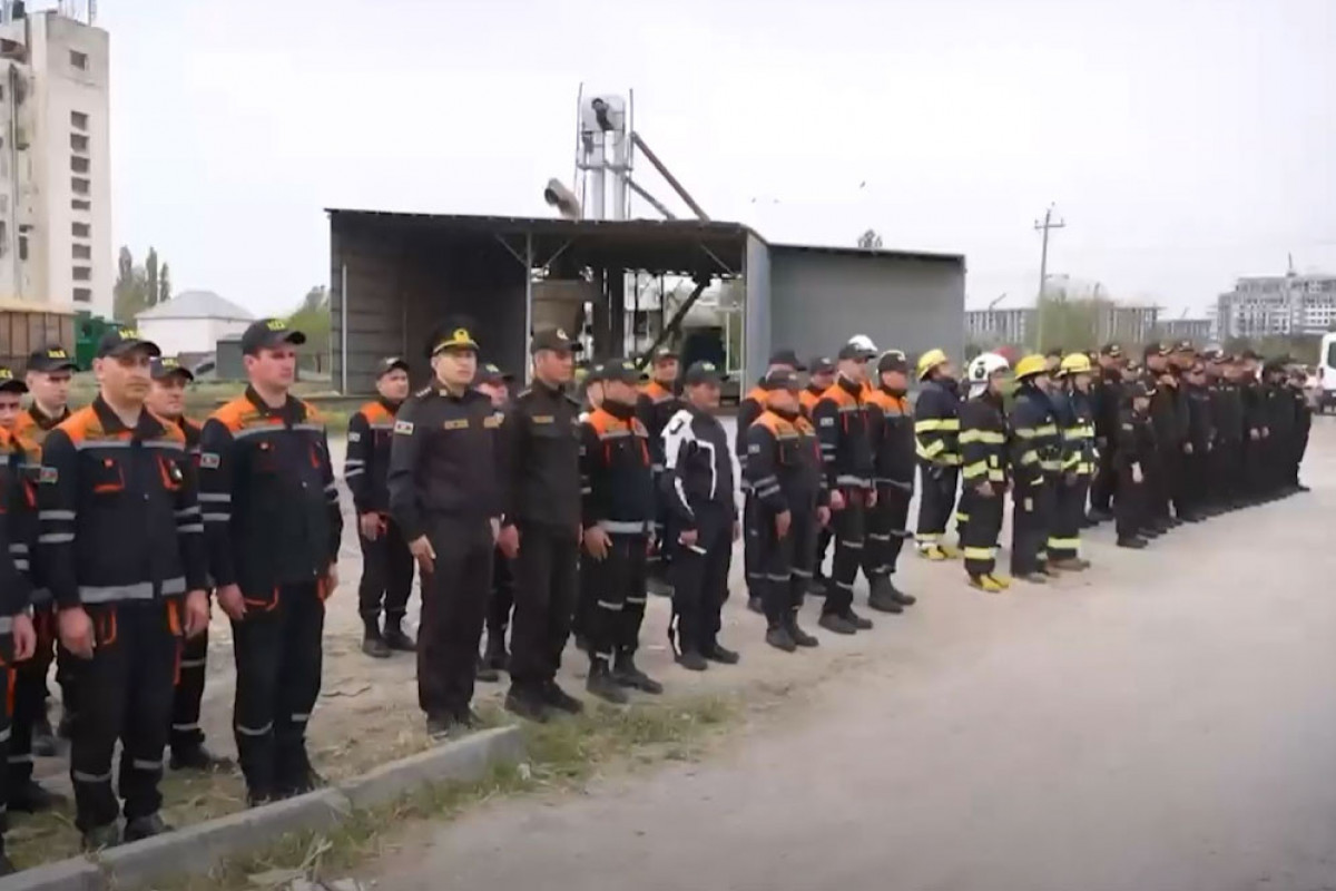 FHN və “Azərbaycan Dəmir Yolları” QSC birgə təlim keçirib - VİDEO 