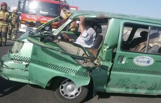 Urmiyada məktəbliləri daşıyan avtobus qəzaya uğrayıb, 11 yaralı var