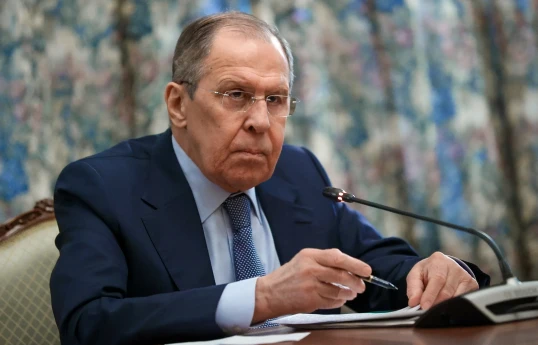 Rusiya xarici işlər naziri Sergey Lavrov