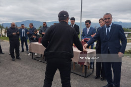 Növbəti köç karvanı Xocalının Ballıca kəndinə çatıb, açarlar təqdim olunub - FOTO  - YENİLƏNİB-1  - VİDEO 