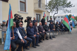 Növbəti köç karvanı Xocalının Ballıca kəndinə çatıb, açarlar təqdim olunub - FOTO  - YENİLƏNİB-1  - VİDEO 