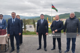 Növbəti köç karvanı Xocalının Ballıca kəndinə çatıb, açarlar təqdim olunub - FOTO  - YENİLƏNİB-1  - VİDEO 
