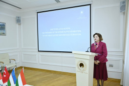 Leyla Əliyeva və Arzu Əliyeva Türk Mədəniyyəti və İrsi Fondunu ziyarət ediblər - FOTO 