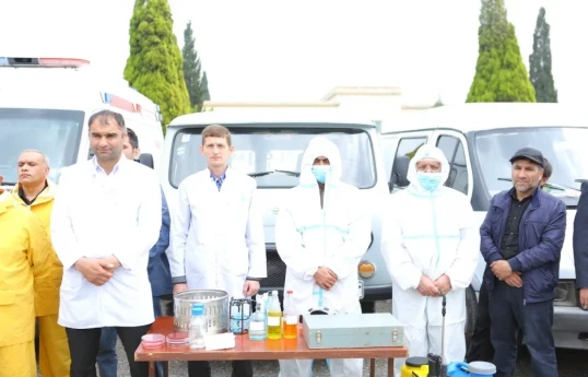 Fövqəladə hadisələrlə bağlı mülki müdafiə məşqi keçirilib
