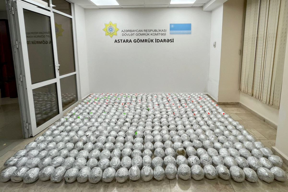 “Cənub-Astara” gömrük postunda 152 kq-dan artıq marixuana aşkar edilib