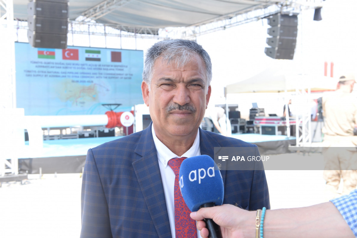 Türkiyə-Suriya qaz kəmərinin açılış mərasiminə hazırlıqlar görülür - VİDEO - FOTO 