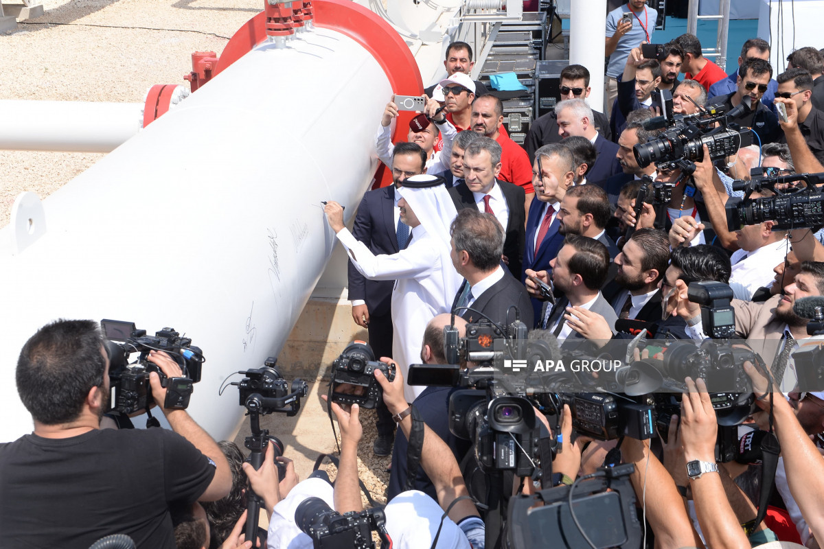 Azərbaycan qazının Türkiyə üzərindən Suriyaya ixracına başlanılıb - FOTO - VİDEO - YENİLƏNİB-1 