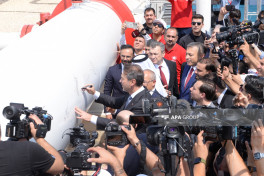 Azərbaycan qazının Türkiyə ərazisindən Suriyaya ixracına başlanılıb - FOTO  - VİDEO  - YENİLƏNİB-1 