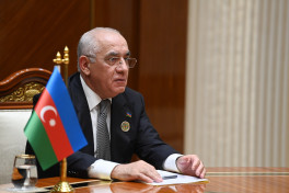 Əli Əsədov Qurbanqulu Berdiməhəmmədov və Şavkat Mirziyoyevlə üçtərəfli görüş keçirib