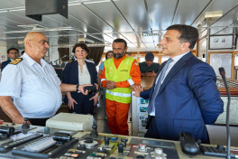 Transxəzər Fiber-Optik Kabel Xətti üzrə dəniz marşrutu tədqiqatına başlanılıb