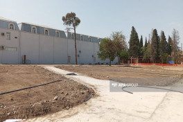 Gəncə Memorial Kompleksində binanın tikintisi tamamlanma mərhələsindədir - FOTO 