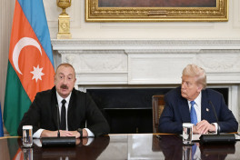 Donald Tramp, İlham Əliyev və Nikol Paşinyan arasında üçtərəfli görüş keçirilib - VİDEO  - YENİLƏNİB 