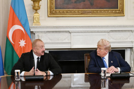 Donald Tramp, İlham Əliyev və Nikol Paşinyan arasında üçtərəfli görüş keçirilib - VİDEO  - YENİLƏNİB 