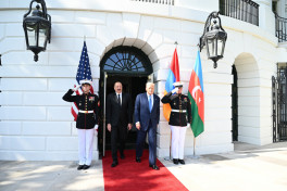 Donald Tramp, İlham Əliyev və Nikol Paşinyan arasında üçtərəfli görüş keçirilib - VİDEO  - YENİLƏNİB 