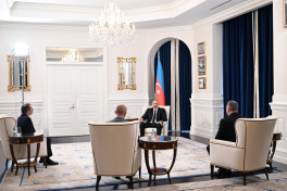 Prezident İlham Əliyevin ABŞ səfərinin nəticələri ilə bağlı mediaya müsahibəsi - VİDEO  - YENİLƏNİB 