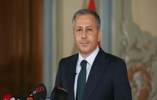 Türkiyənin daxili işlər naziri Ali Yerlikaya
