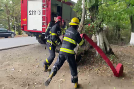 Hirkan Milli Parkında yanğın təhlükəsizliyinə dair tədbir keçirilib