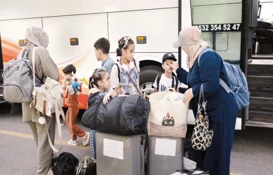 Türkiyədən 411 min 649 suriyalı ölkəsinə qayıdıb