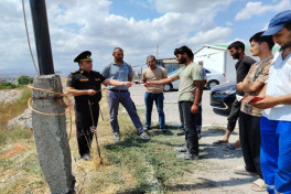 FHN  azad olunmuş ərazilərdə yanğın təhlükəsizliyi ilə bağlı maarifləndirilmə işini davam etdirir - FOTOLENT 