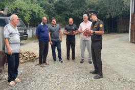 FHN  azad olunmuş ərazilərdə yanğın təhlükəsizliyi ilə bağlı maarifləndirilmə işini davam etdirir - FOTOLENT 