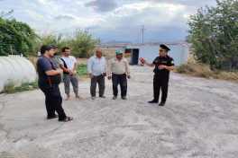 FHN  azad olunmuş ərazilərdə yanğın təhlükəsizliyi ilə bağlı maarifləndirilmə işini davam etdirir - FOTOLENT 
