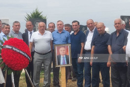 Yazıçı Vidadi Babanlı Qazaxda dəfn olunub - FOTOLENT 