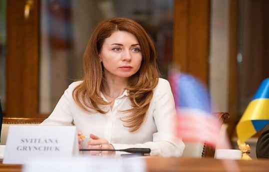Ukraynanın Energetika naziri Svetlana Grinçuk