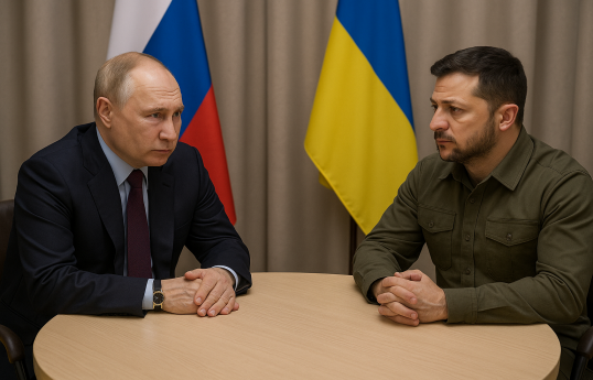 KİV: Vaşinqton Putin-Zelenski görüşünün avqustun sonuna qədər baş tutacağına ümid edir