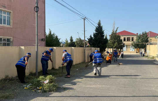 Sumqayıtda növbəti iməcilik keçirilib