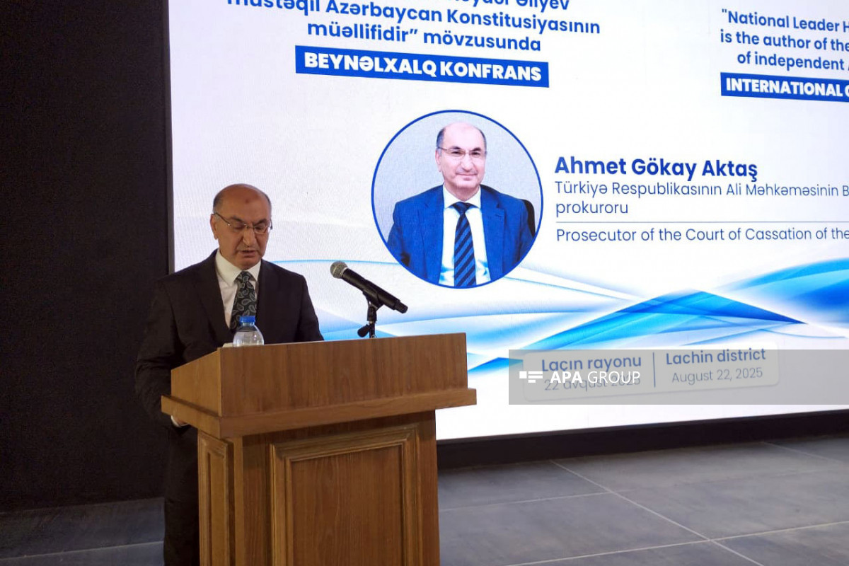 Türkiyə Ali Məhkəməsinin prokuroru: Azərbaycanla təcrübə mübadiləsinə böyük əhəmiyyət veririk - FOTO 