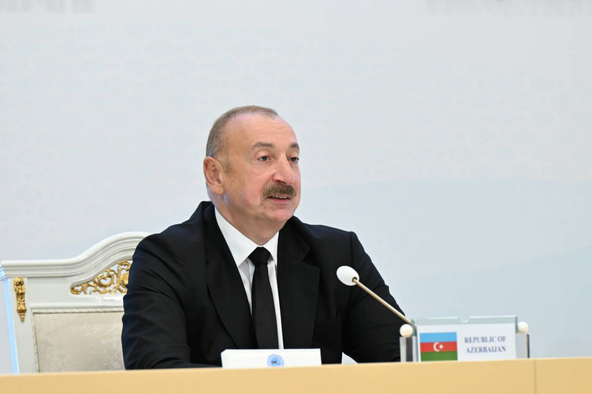 Prezident: Bu gün Azərbaycan və Türkmənistan yeni üfüqlərə doğru birgə addımlayır