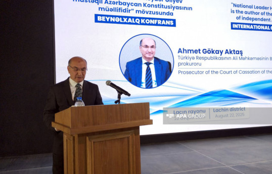 Türkiyə Ali Məhkəməsinin prokuroru: Azərbaycanla təcrübə mübadiləsinə böyük əhəmiyyət veririk - FOTO 