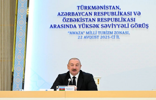 Prezident İlham Əliyev: Türkmənistan və Azərbaycan iki qardaş ölkə kimi bundan sonra da çiyin-çiyinə irəli gedəcək