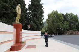 Mürsəl İbrahimov Qaxda vətəndaşları qəbul edib