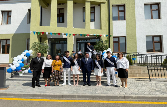 Laçının Sus kəndindəki məktəbin ilk məzunlarının hər biri tələbə adını qazanıb