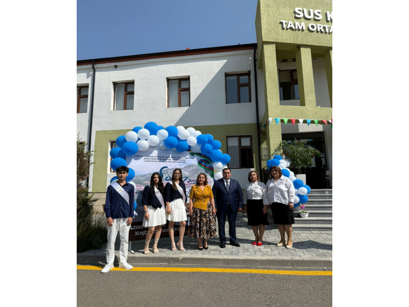 Laçının Sus kəndindəki məktəbin ilk məzunlarının hər biri tələbə adını qazanıb