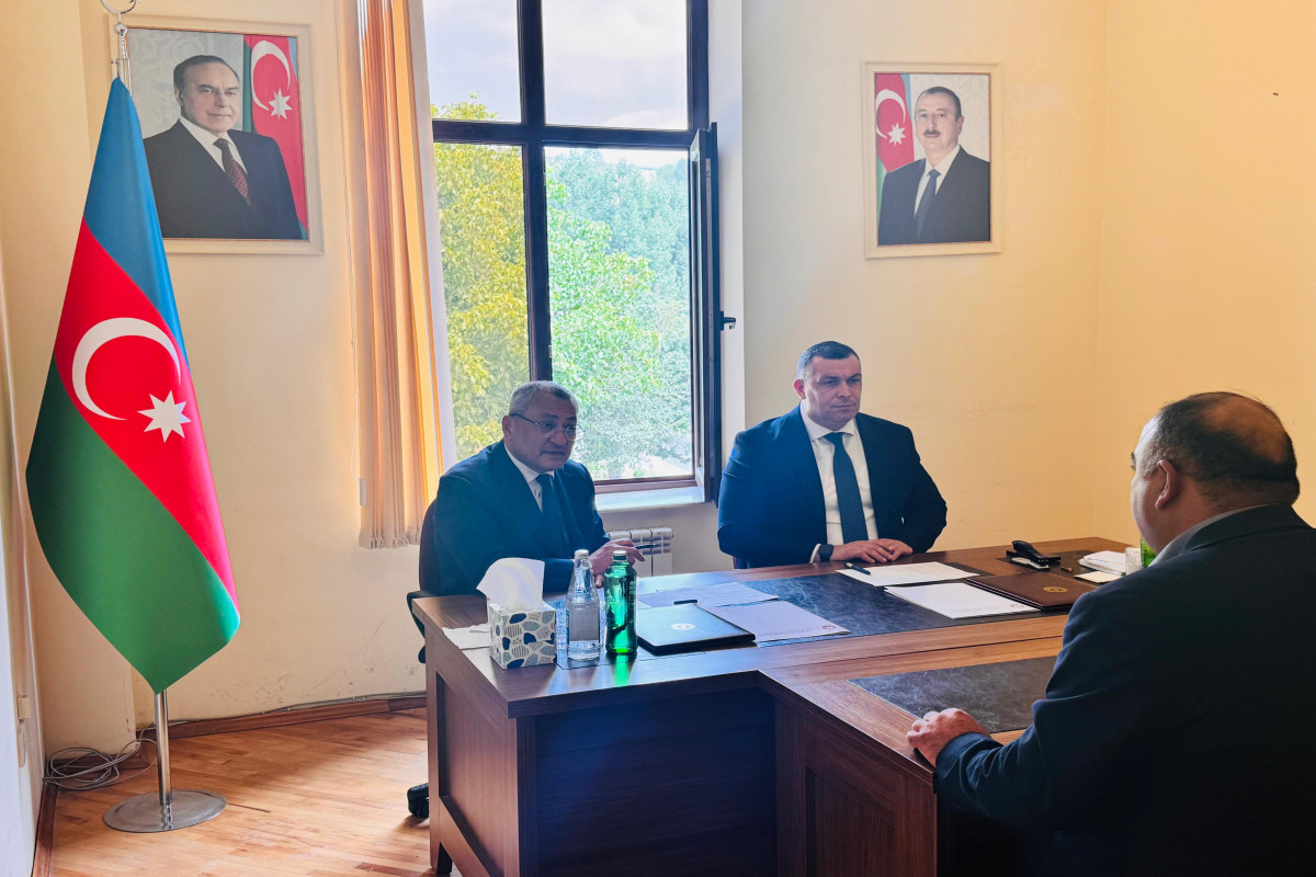 Daşkəsəndə keçmiş məcburi köçkünlərin müraciətləri dinlənilib - FOTO 