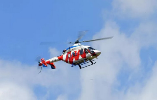 Fransada yanğınsöndürən helikopter qəzaya uğrayıb