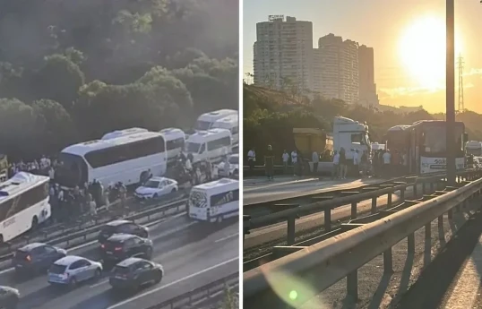 Türkiyədə zəncirvarı qəza olub, ölən və yaralananlar var