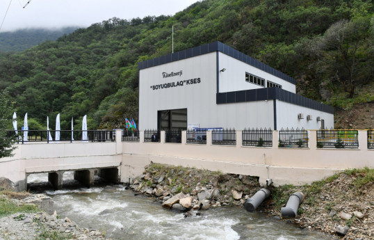 “Soyuqbulaq” KSES-də istehsal olunan elektrik enerjisinin həcmi açıqlanıb