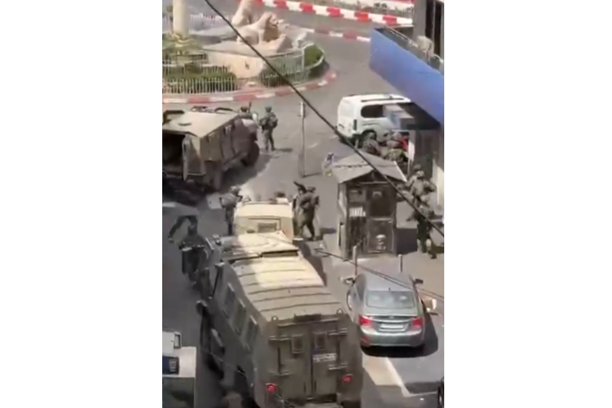 İsrail ordusu Ramallahda əməliyyat keçirir