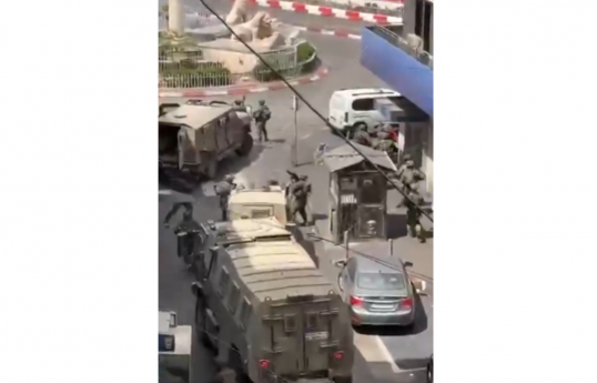 İsrail ordusu Ramallahda əməliyyat keçirir