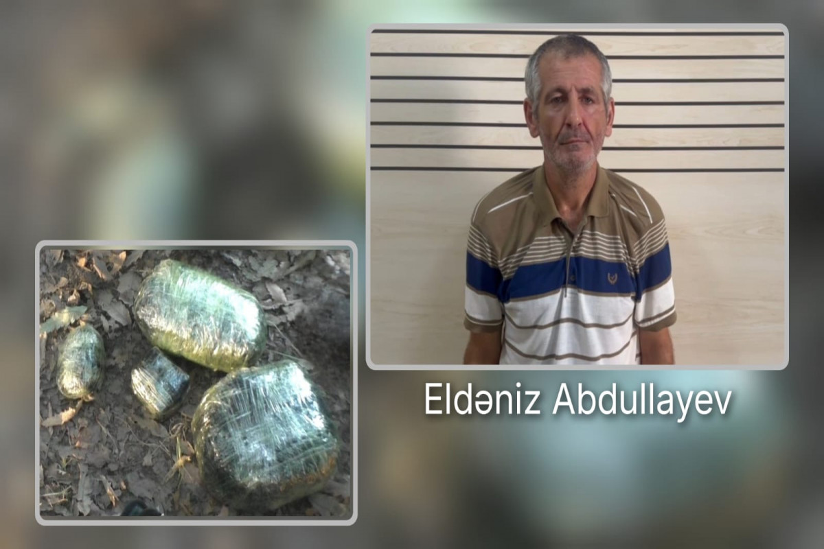 Masallıda 4 kq narkotik vasitənin dövriyyəsində şübhəli bilinən şəxs həbs edilib