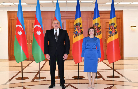 Prezident İlham Əliyev, Maya Sandu