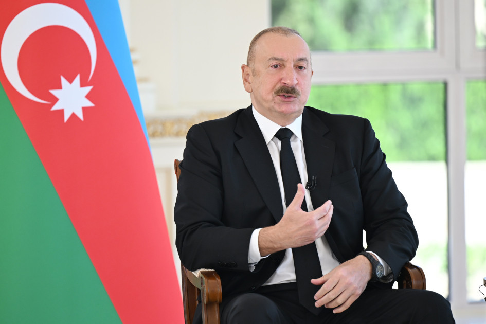 Azərbaycan Prezidenti İlham Əliyev “Əl-Ərəbiyyə” telekanalına müsahibə verib - VİDEO 